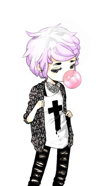 346x604 Pastel Goth Grunge Street Fashion Vk