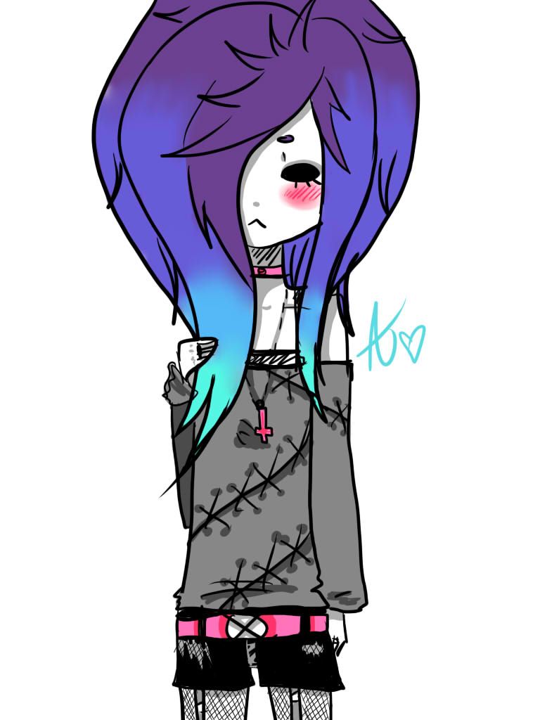 768x1024 Pastel Goth