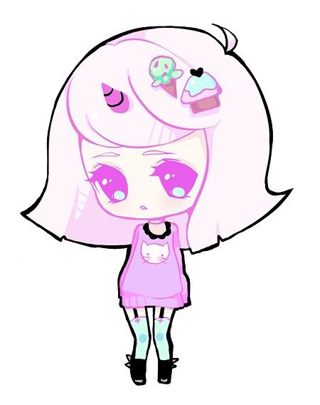 450x568 pastel goth so sweet!!! love the pastel hues and although i am not