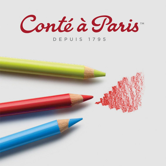 567x567 Conte Pastel Pencils