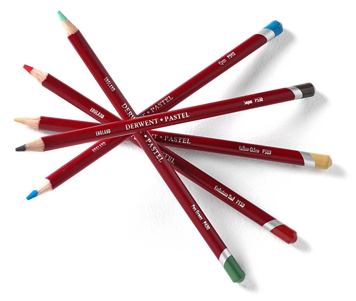713x603 derwent pastel pencil