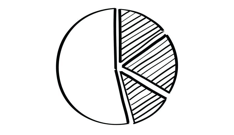 900x520 Drawing Of Pie Baked Pastry Item Art Print Featuring The Drawing