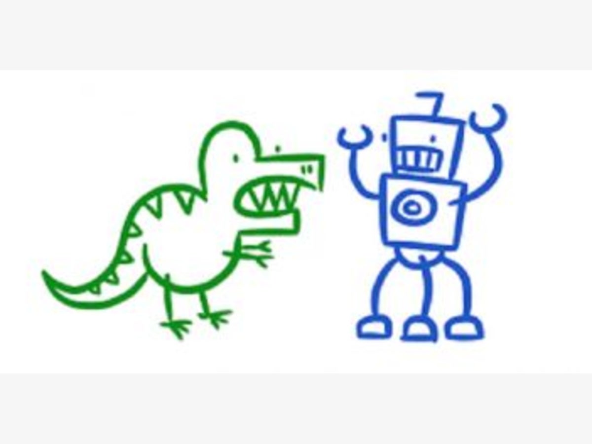 1200x900 Jun Dinosaurs Vs Robots Drawing Class Oak Forest, Il Patch