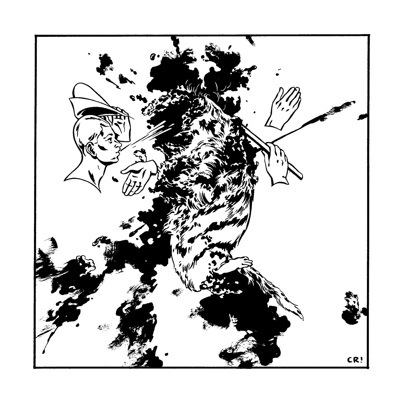 1366x1366 Ink Drawing Techniques Road Kill Illustrations Art Prof Create