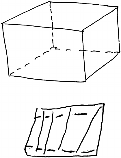 419x546 cube drawing used to illustrate constructional apraxia the copy