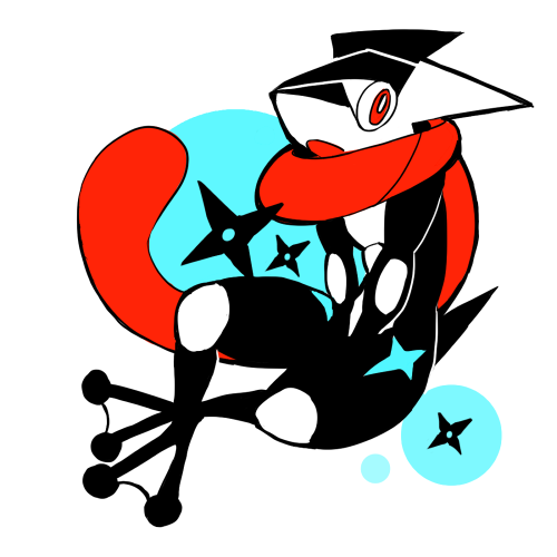 500x500 Pokemon Doodle Practice Pkmn Greninja Gekkouga Try To Draw