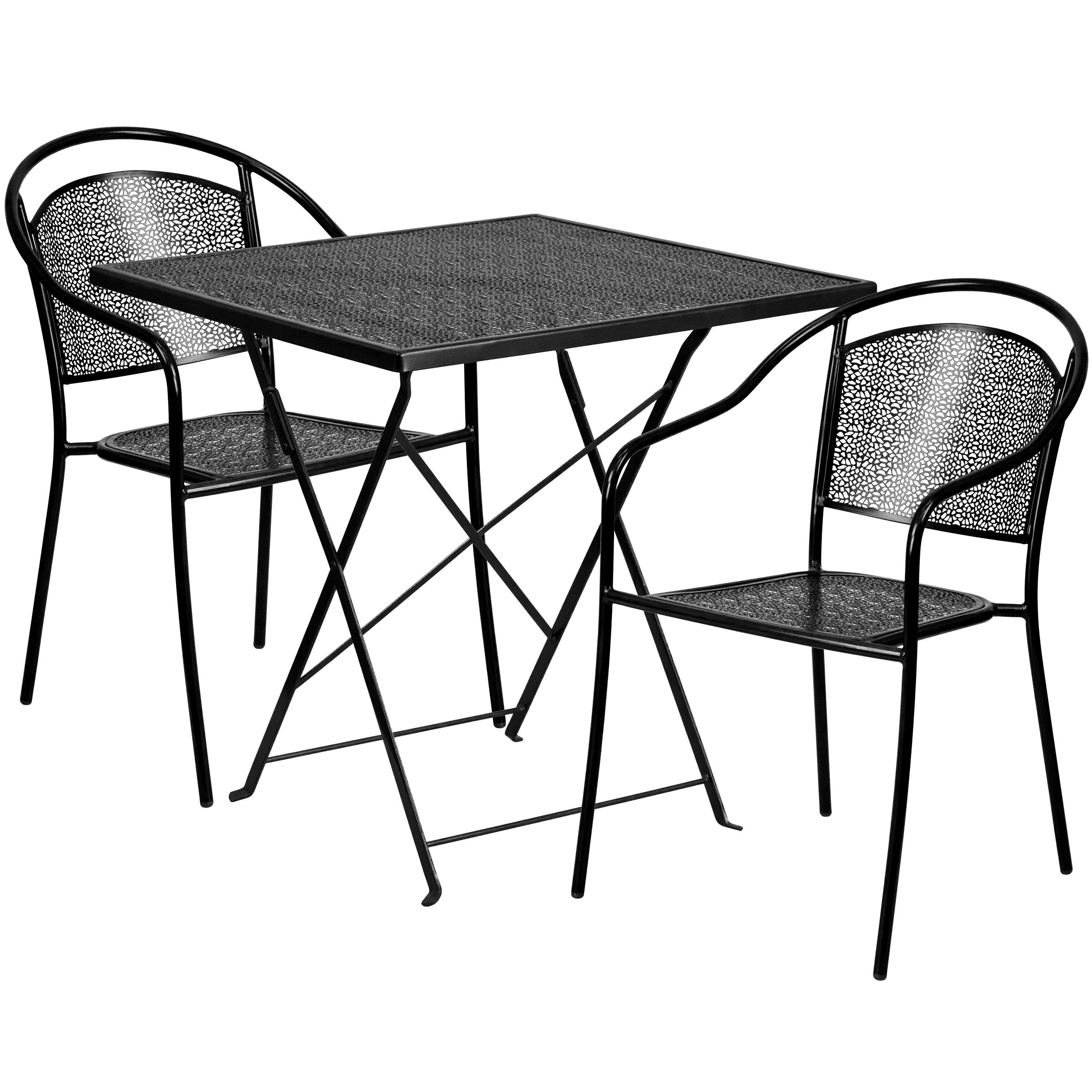 3000x3000 Black Fold Patio Set Co Bk Gg