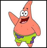 200x203 How To Draw Patrick Star From Spongebob Squarepants Lessons