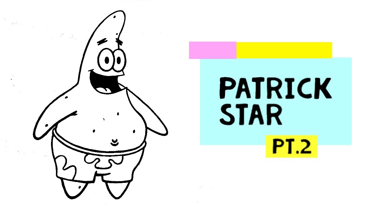 1280x720 How To Draw Patrick Star