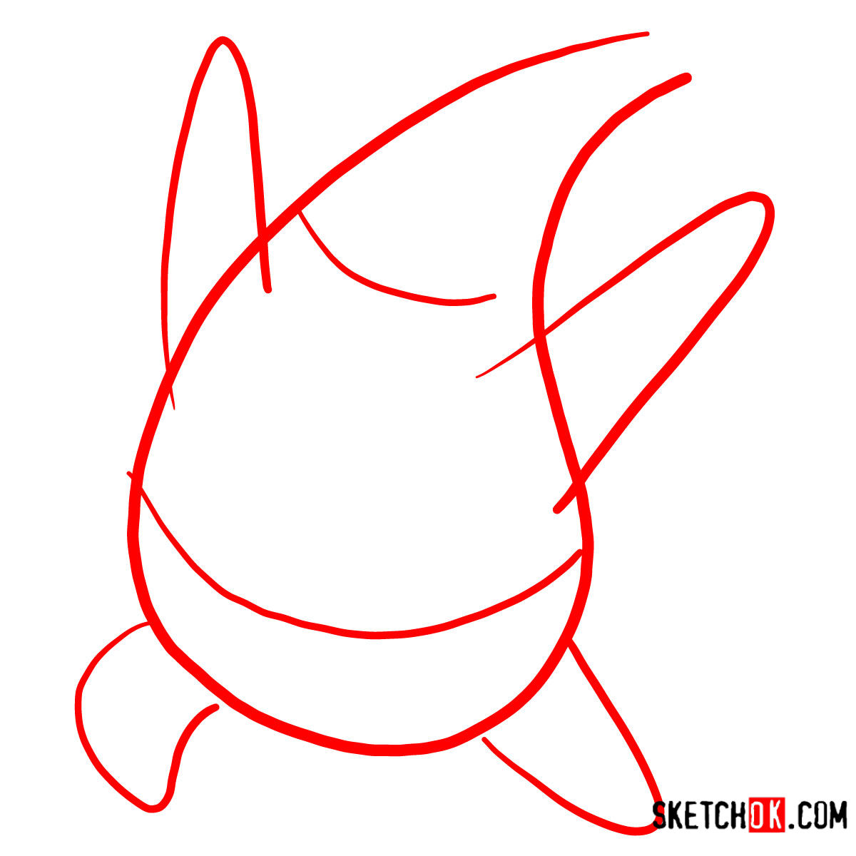 1200x1200 How To Draw Patrick Star Spongebob