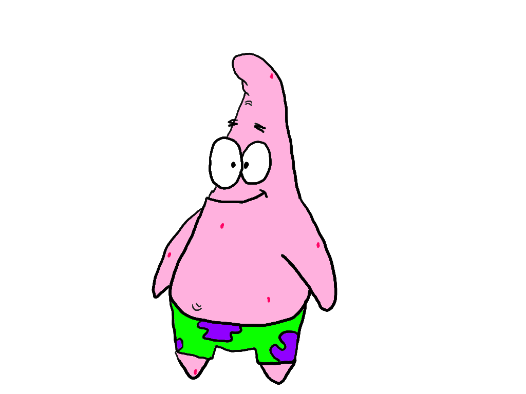 Patrick Star Drawing | Free download on ClipArtMag