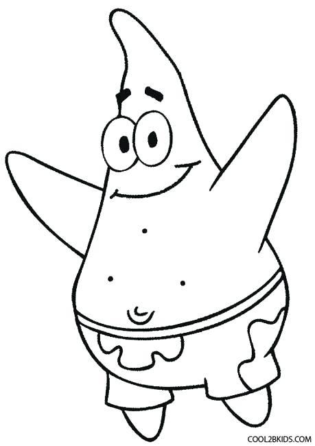 459x650 Patrick Star Coloring Pages Coloring Pages Printable Starfish