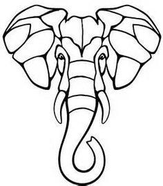 236x269 Best Elephant Stencil Images Elephant Silhouette, Elephant