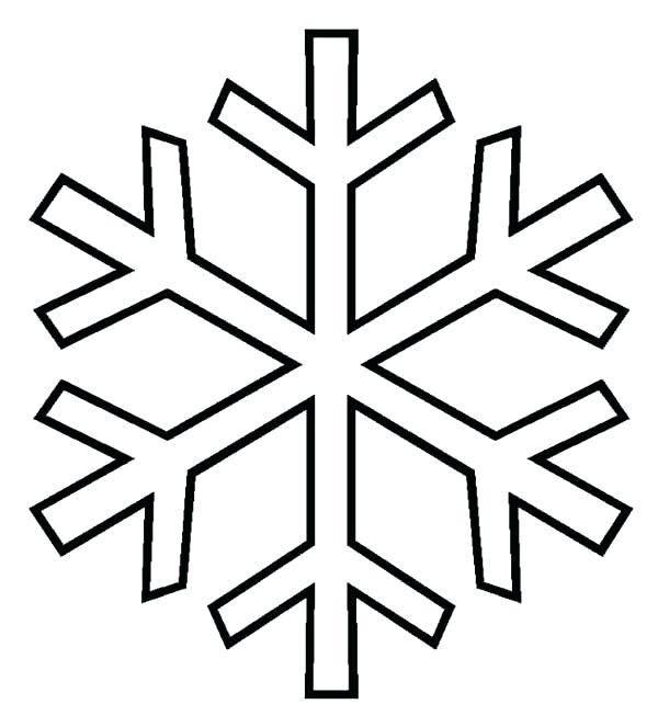 600x663 Snowflake Drawing Patterns
