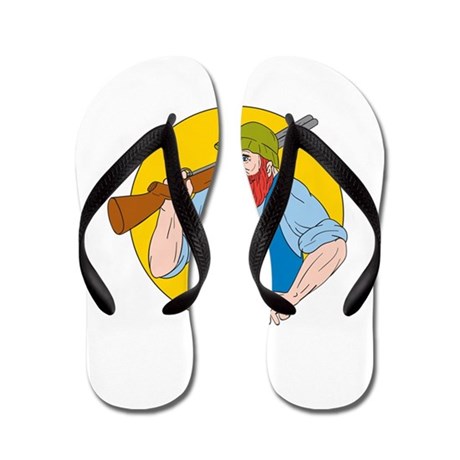 460x460 Paul Bunyan Flip Flops