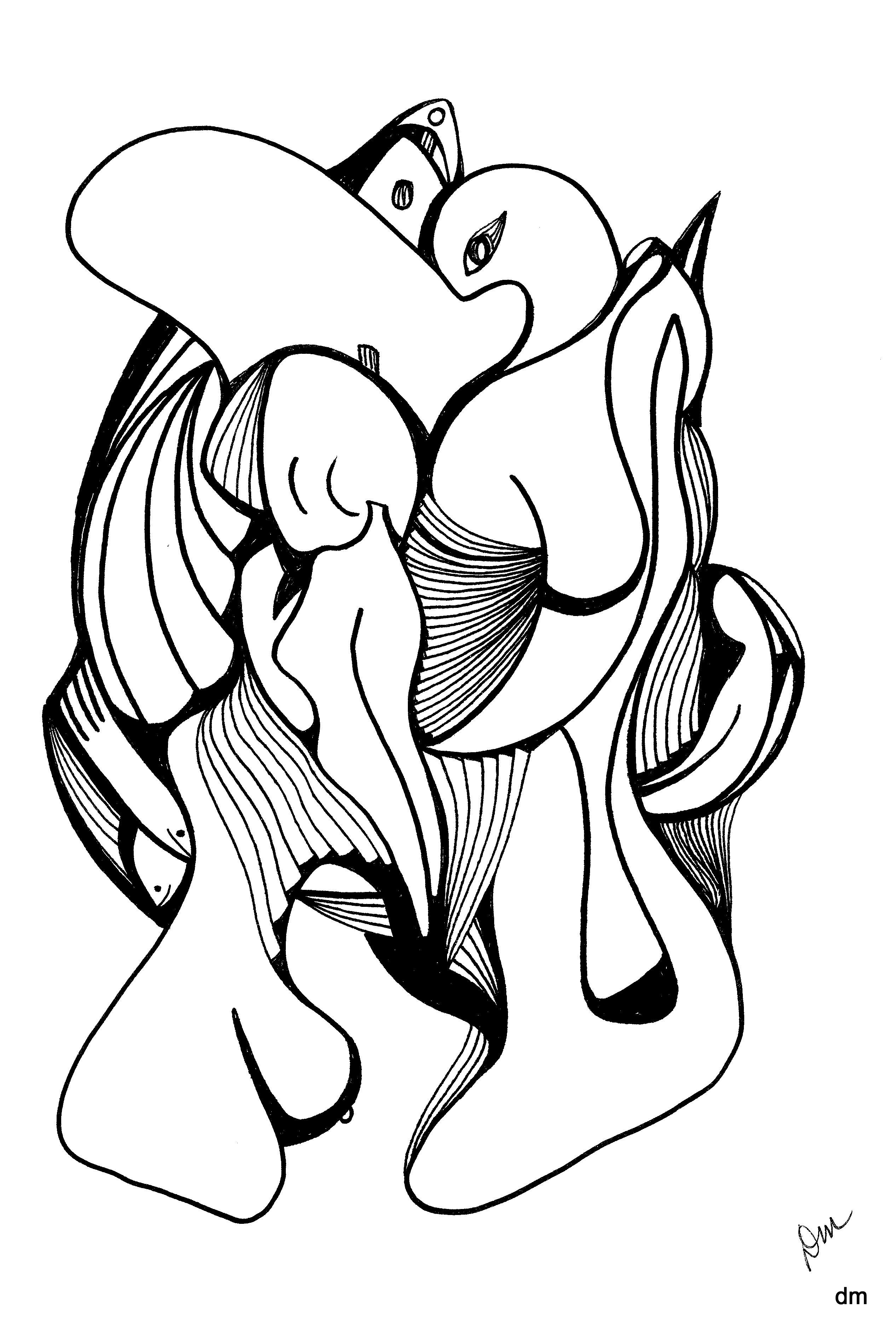 2533x3776 Pen Ink Abstract Art Drawings My Creative Spirit And Others I