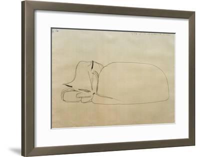 400x314 Sleeping Cat Giclee Print