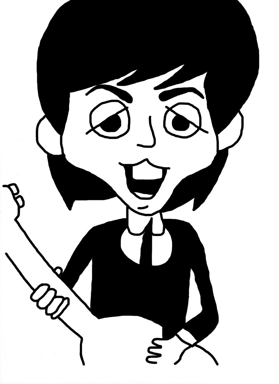 900x1239 paul mccartney drawing