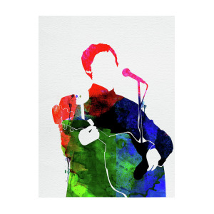 300x300 paul mccartney watercolor mixed media