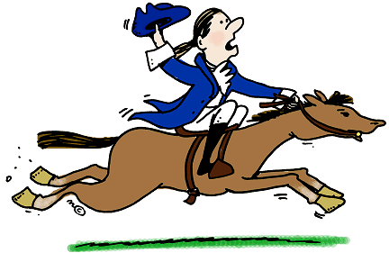 432x281 Paul Revere Cliparts