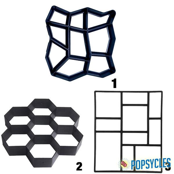 600x600 diy pavement molds