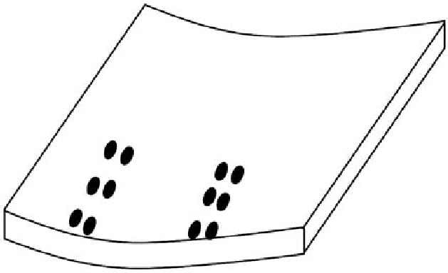 629x384 tridem axle load over a curled concrete pavement during the night