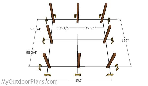 600x348 outdoor pavilion plans myoutdoorplans free woodworking
