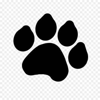 400x400 Download Free Png Tiger Paw Drawing Dog Clip Art Paw Png Download