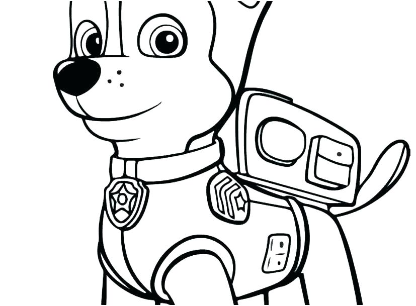 827x609 Paw Patrol Fire Dog Coloring Pages Zac Party Images On Drawing