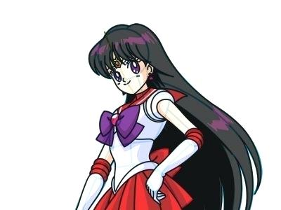 400x300 how to draw mars how to draw sailor mars from sailor moon how