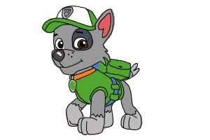 300x200 How To Draw Marshall From Paw Patrol