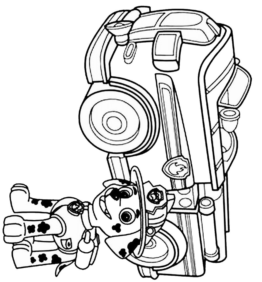 1117x1200 Best Ideas Paw Patrol Coloring Pages Marshall