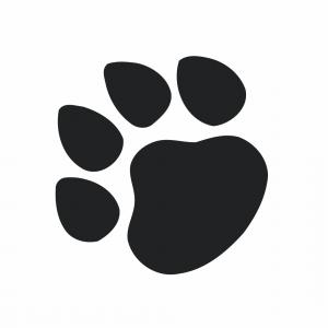 Paw Print Drawing | Free download on ClipArtMag