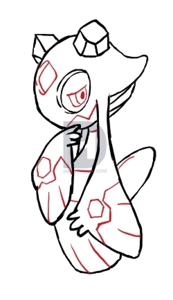 250x433 How To Draw Froslass, Step