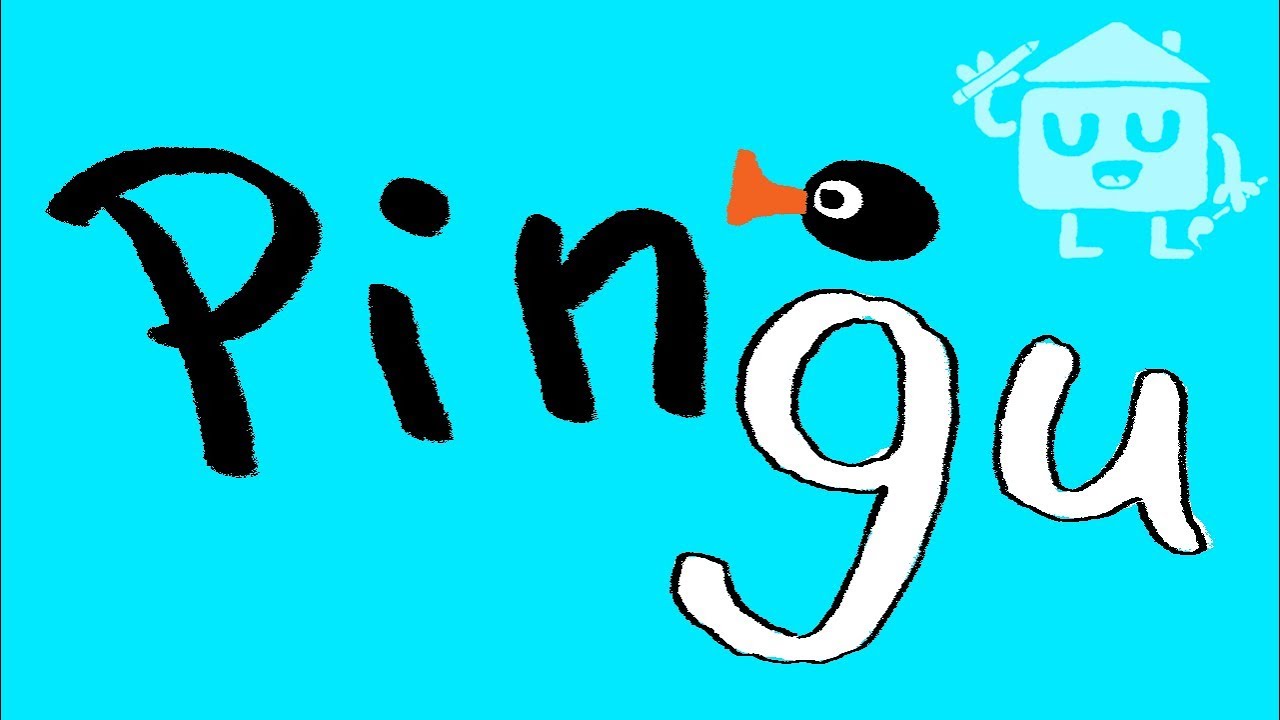 1280x720 Pingu Logo Pbs Kids Drawing How To Draw Doodle Clubhouse