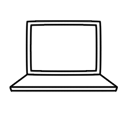 250x250 Drawing A Cartoon Computer