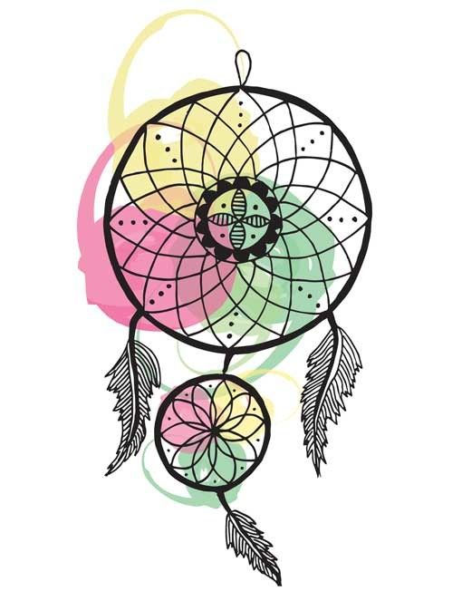 510x652 Tatuaje Temporare Inkd Dreamcatcher