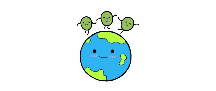 920x389 Peas Drawing Cute