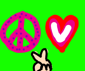 300x250 Peace And Love