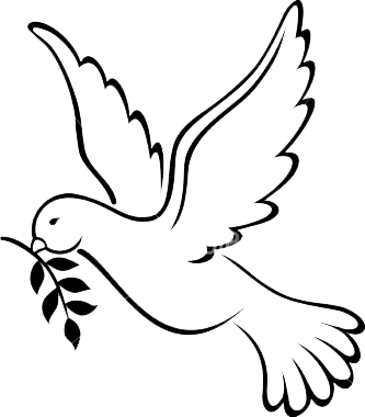 333x380 Collection Of Free Dove Drawing Peace Download On Ui Ex