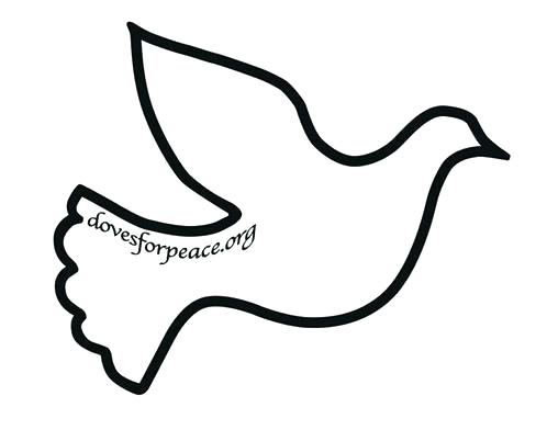 498x392 Peace Dove Template Printable International Mask Best Photos