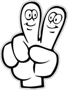 228x300 Peace Finger
