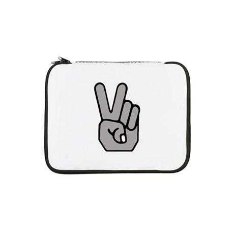 460x460 Peace Hand Laptop Sleeves