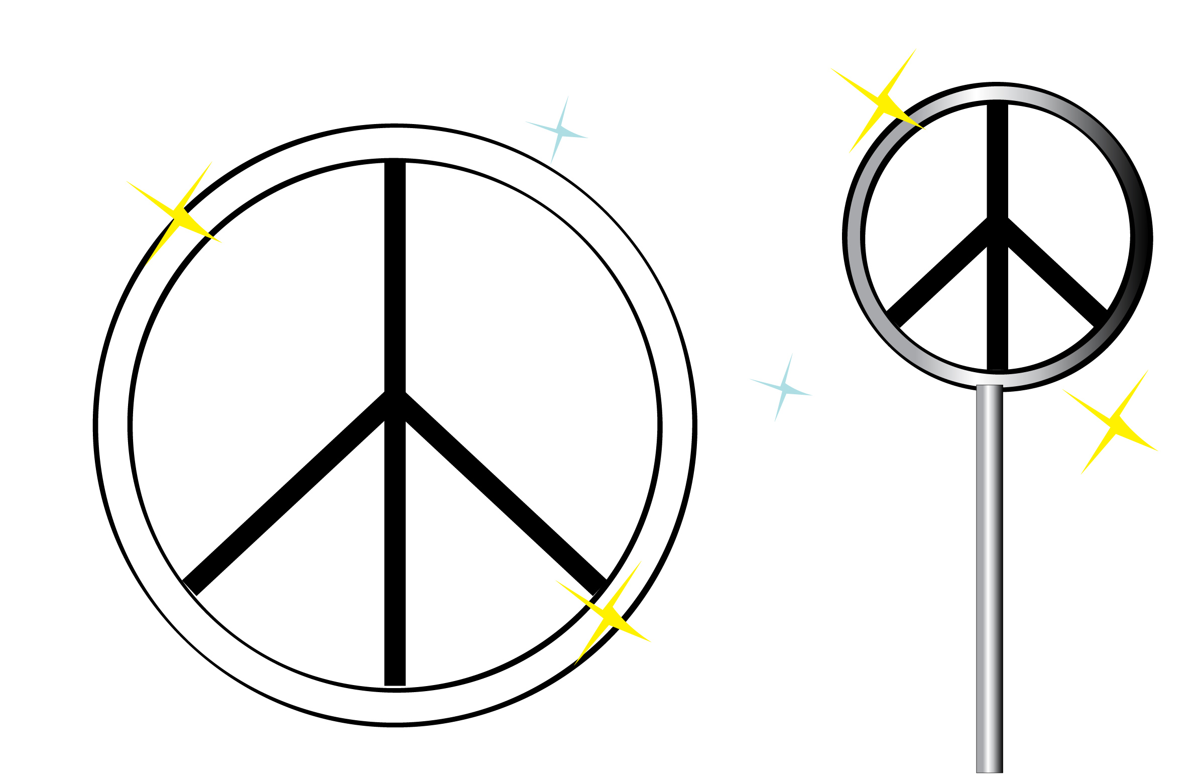 2396x1551 Peace Hand Sign Clipart