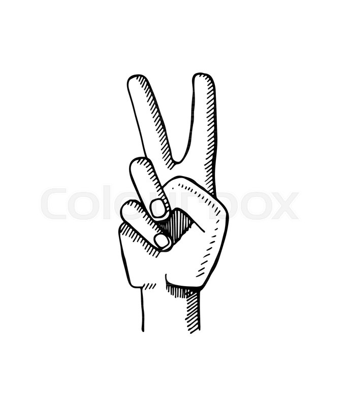 683x800 Peace Sign Made