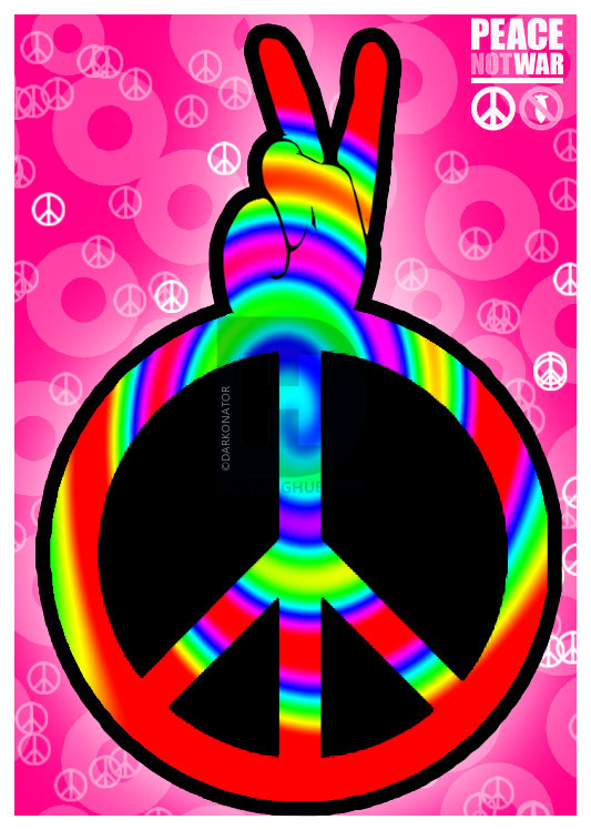 533x748 How To Draw A Peace Sign, Step