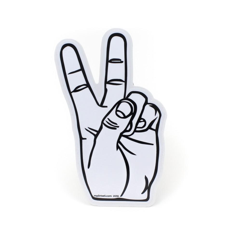 1000x1000 Wipermoji Peace Hand