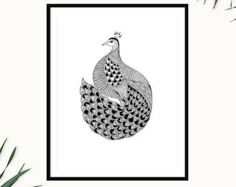 340x270 Peacock Decor Etsy