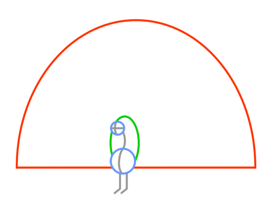 540x406 Cartoon Peacock Step