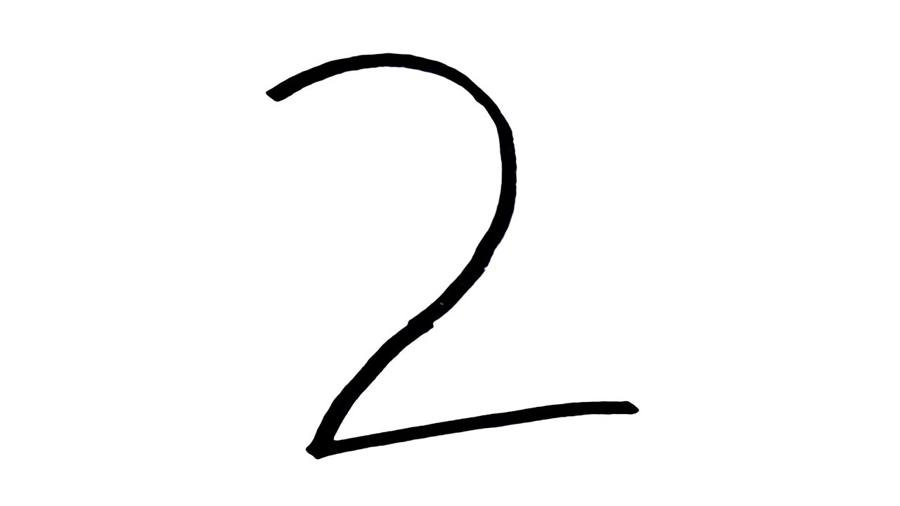 1280x720 Easy Drawing ! How Draw Cute Peacock From Number Step